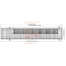 Внутрипольный конвектор отопления EVA K160.165.1000