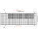 Внутрипольный конвектор отопления EVA K80.303.900